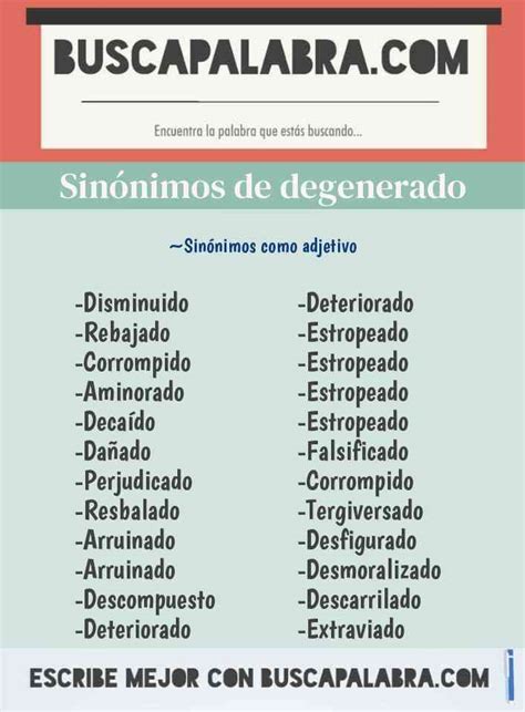 degenerado sinonimo|degenerado meaning in english.